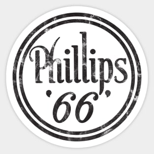 Phillips 66 Distressed Vintage Style Sticker